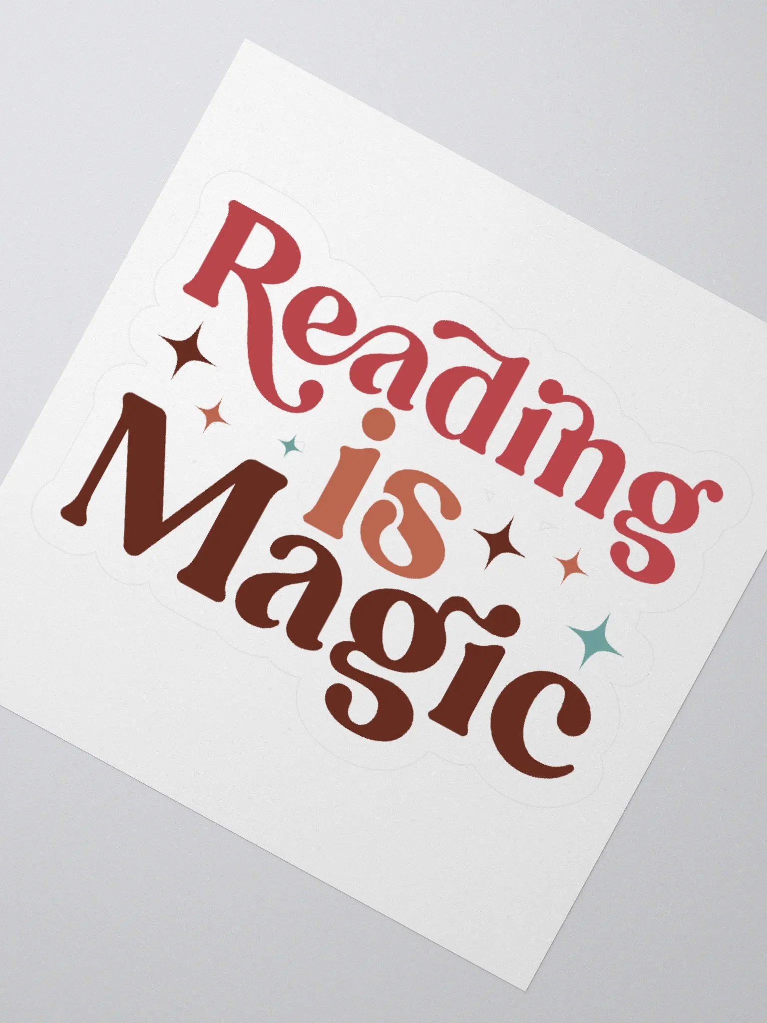 "Reading is Magic" Sticker product image (2)