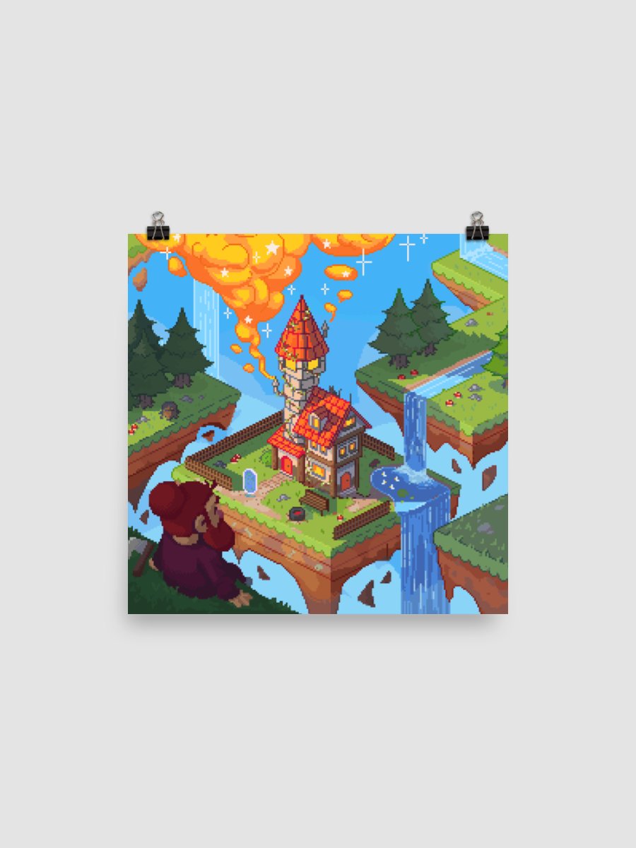 Wizard's Tower Print - Matte Paper product image (2)