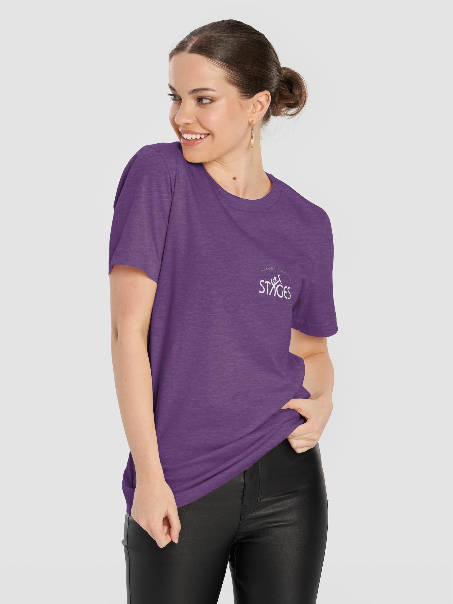 Unisex Supersoft T-Shirt - Stages Logo on the Front product image (9)