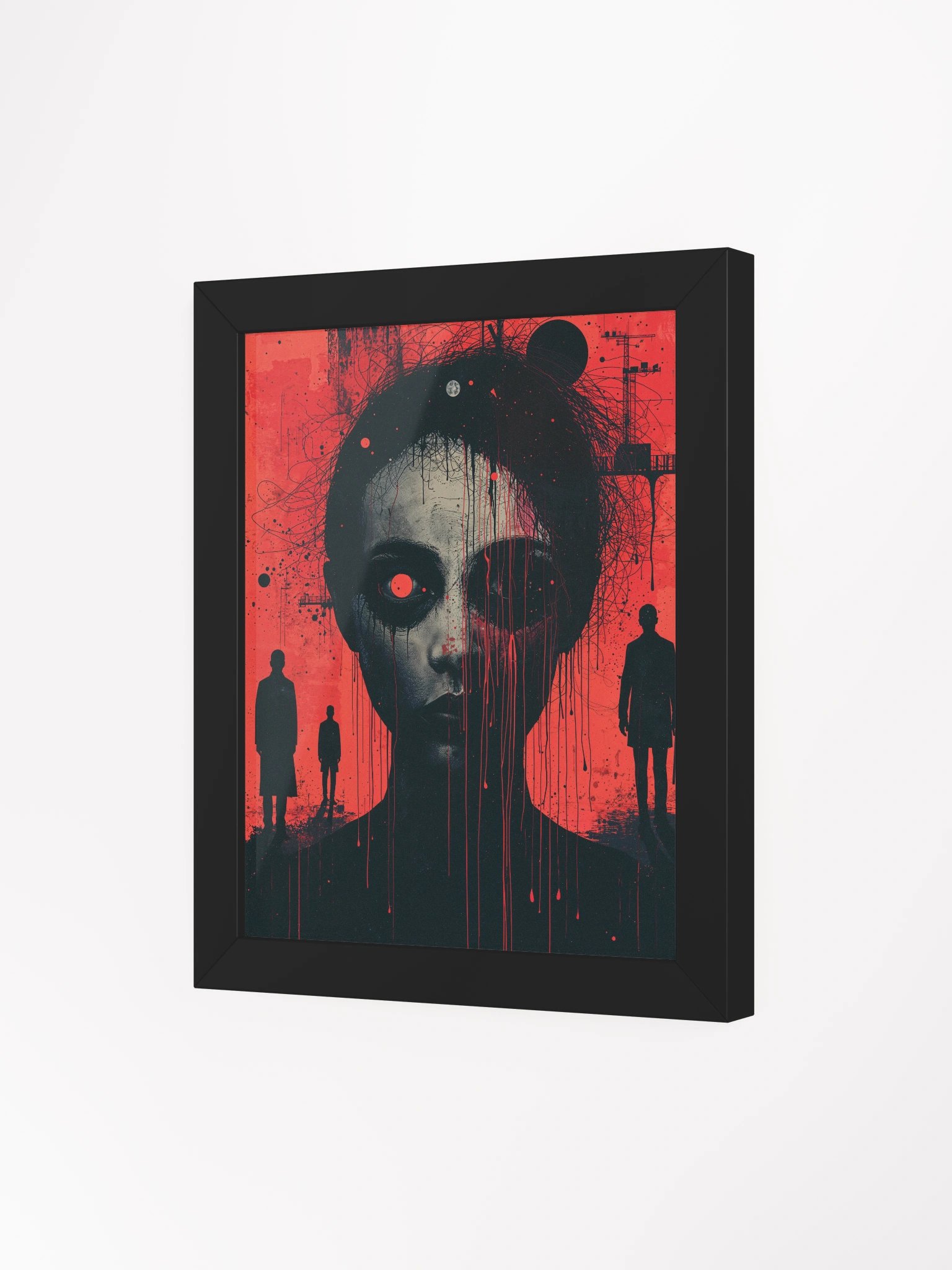 Bleeding Signal Framed Print product image (15)