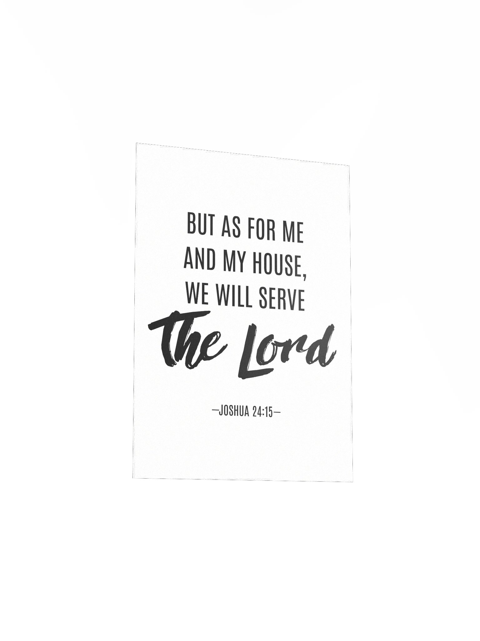 Joshua 24:15 Enhanced Matte Paper Poster product image (20)