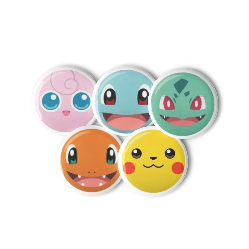 Pokemon Button Pins (5) product image (6)