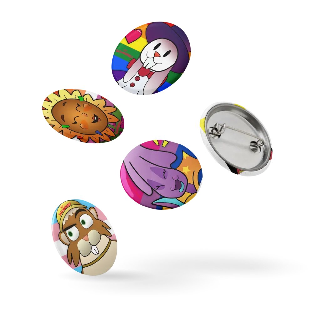 Peg Pride Buttons product image (9)