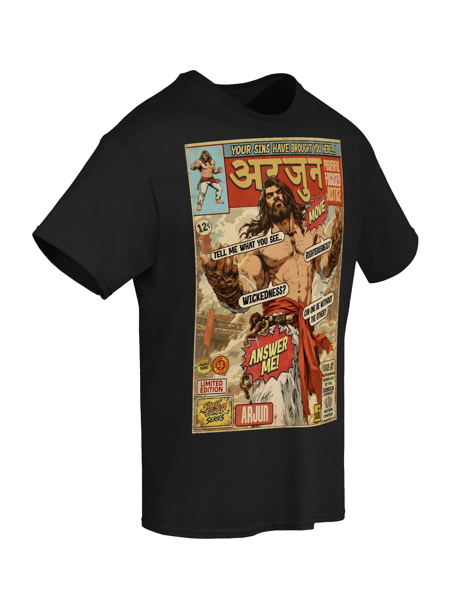 Arjun Comic Art Gaming T-Shirt product image (6)