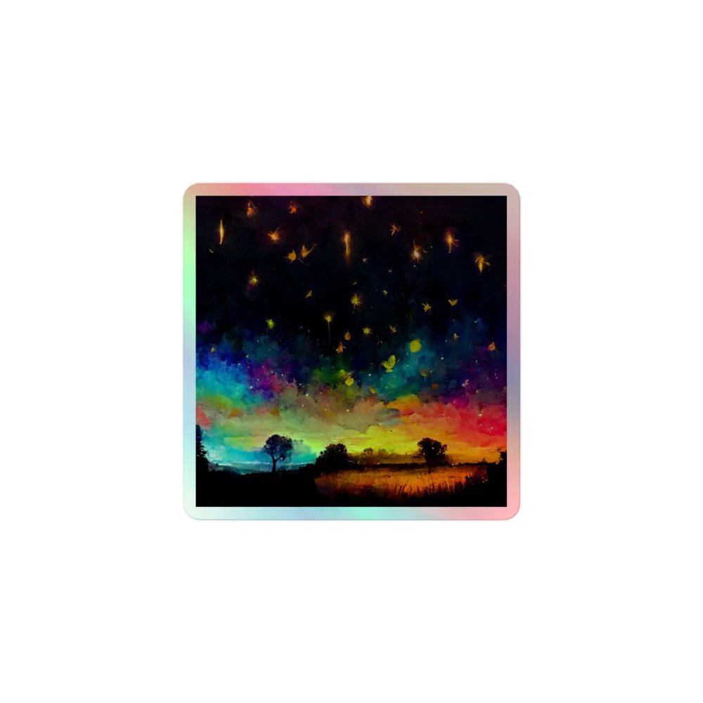 Twilight Dreams Holographic Sticker Sheet product image (1)