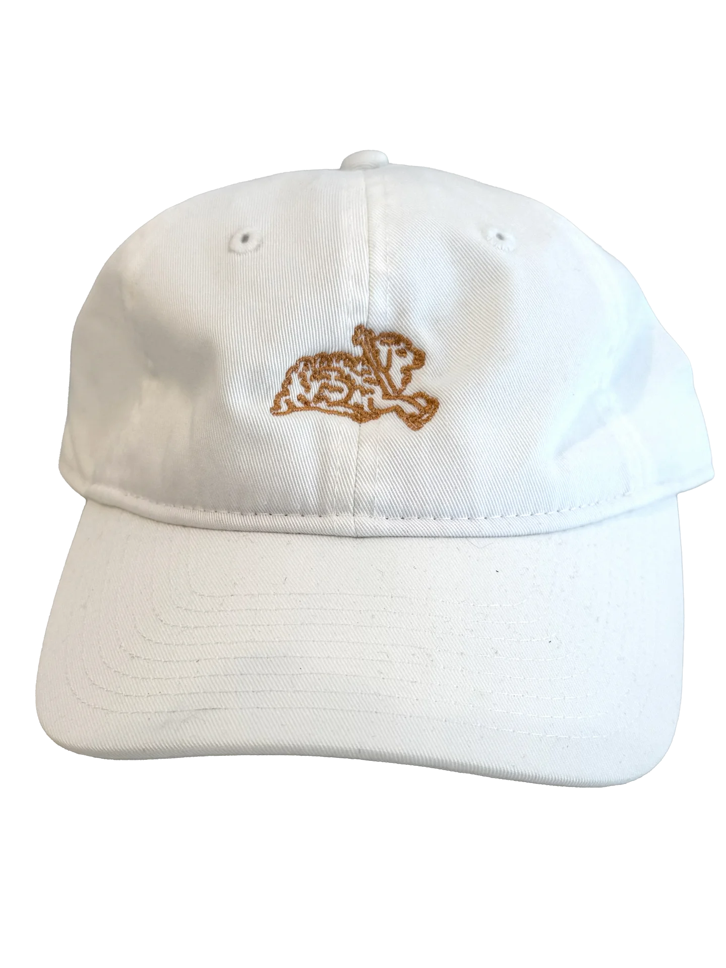 The Lamb Dad Cap / White & Gold product image (1)