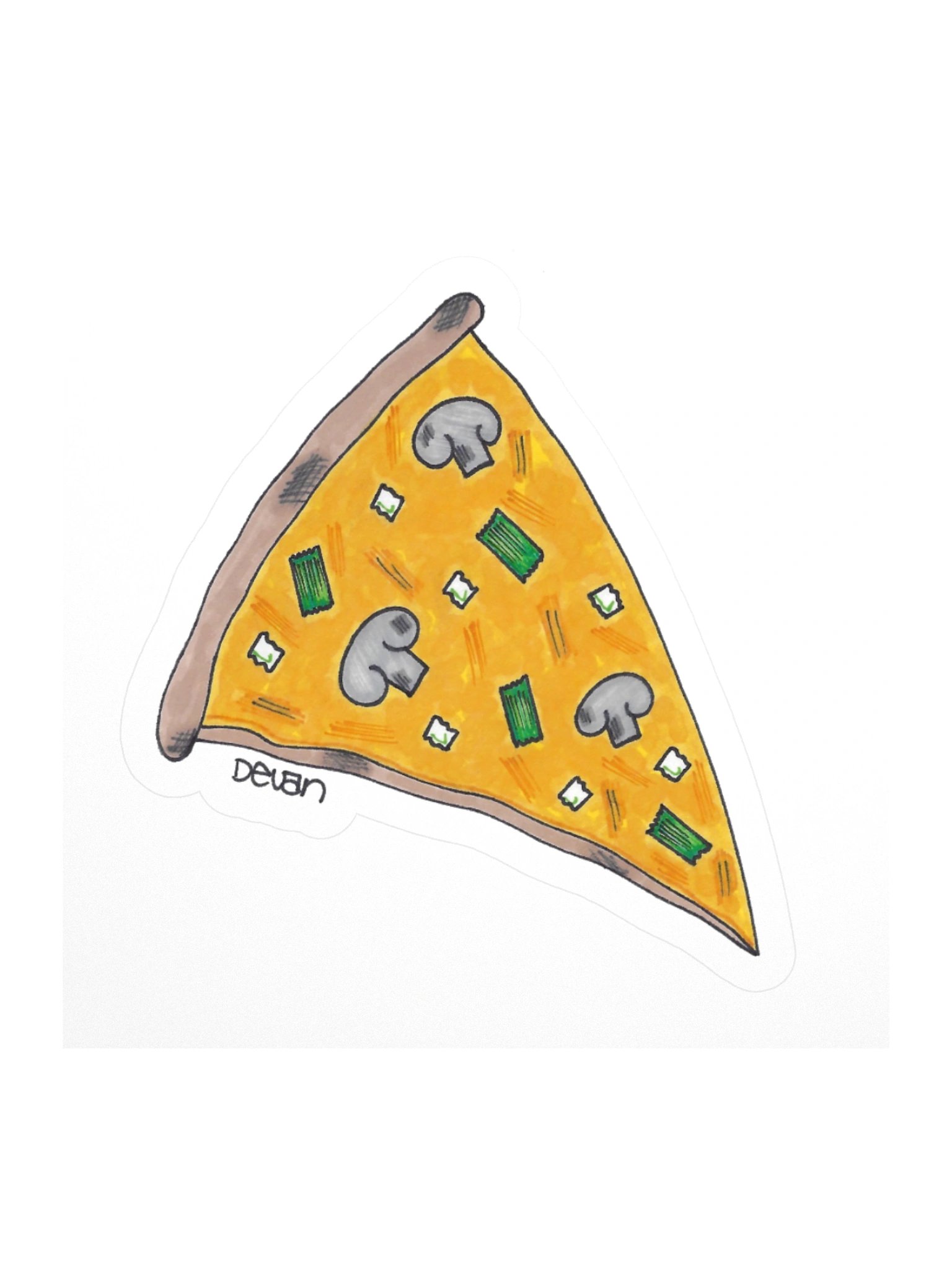 Veggie Pizza Sticker product image (1)