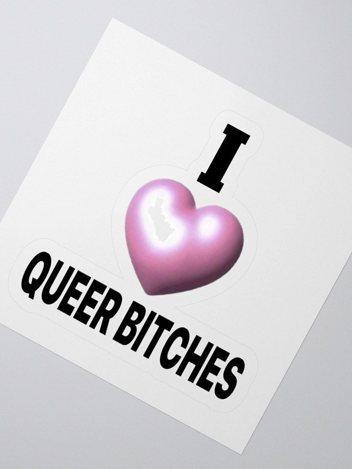 I Heart Queer Bitches Sticker product image (4)