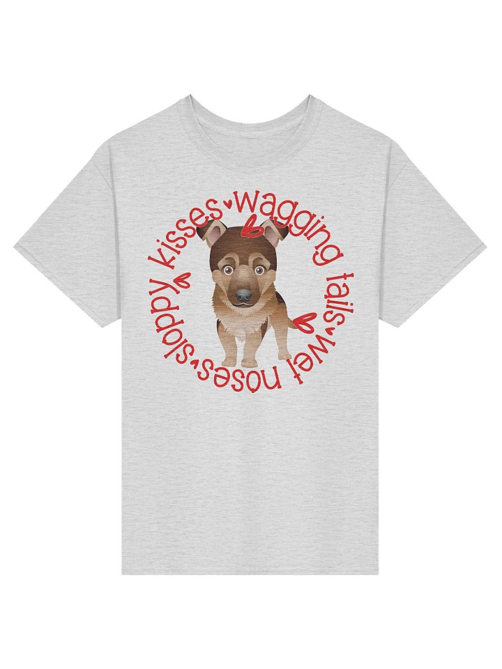 Sloppy Kisses German Shepherd T product image (133)