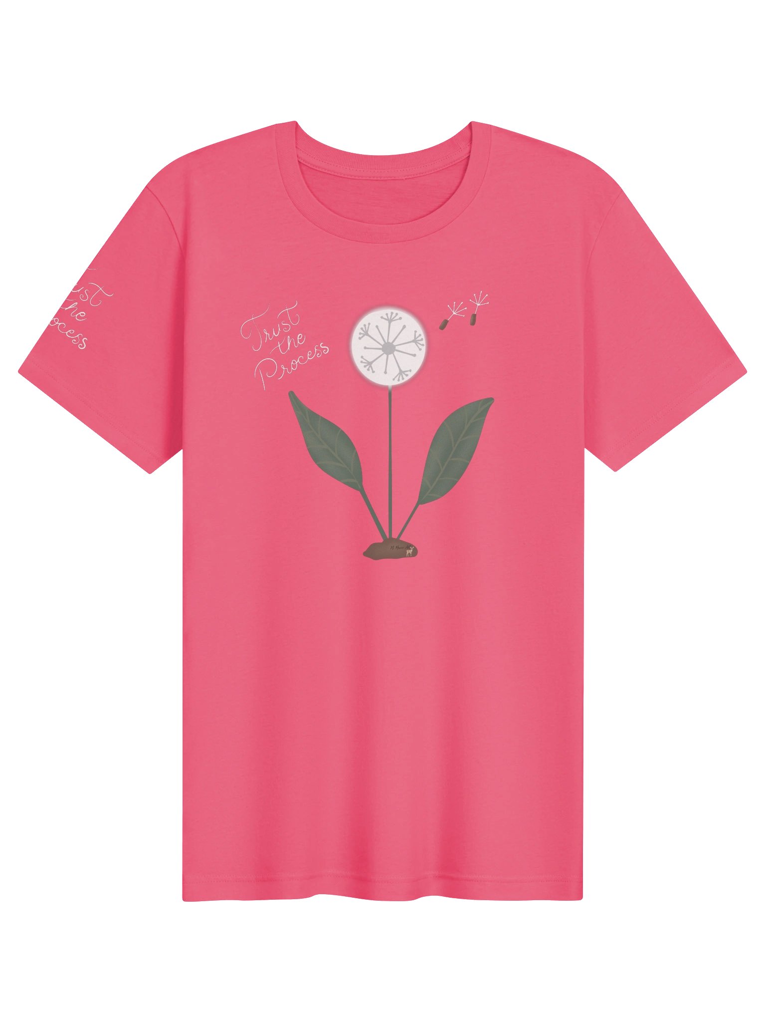 Trust the Process Soft Tee - Dandelion. product image (5)