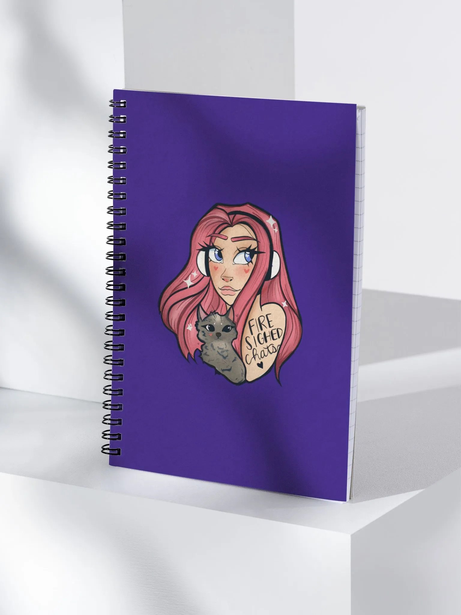 *Limited Edition* Fsc & Selena Spiral Notebook product image (3)