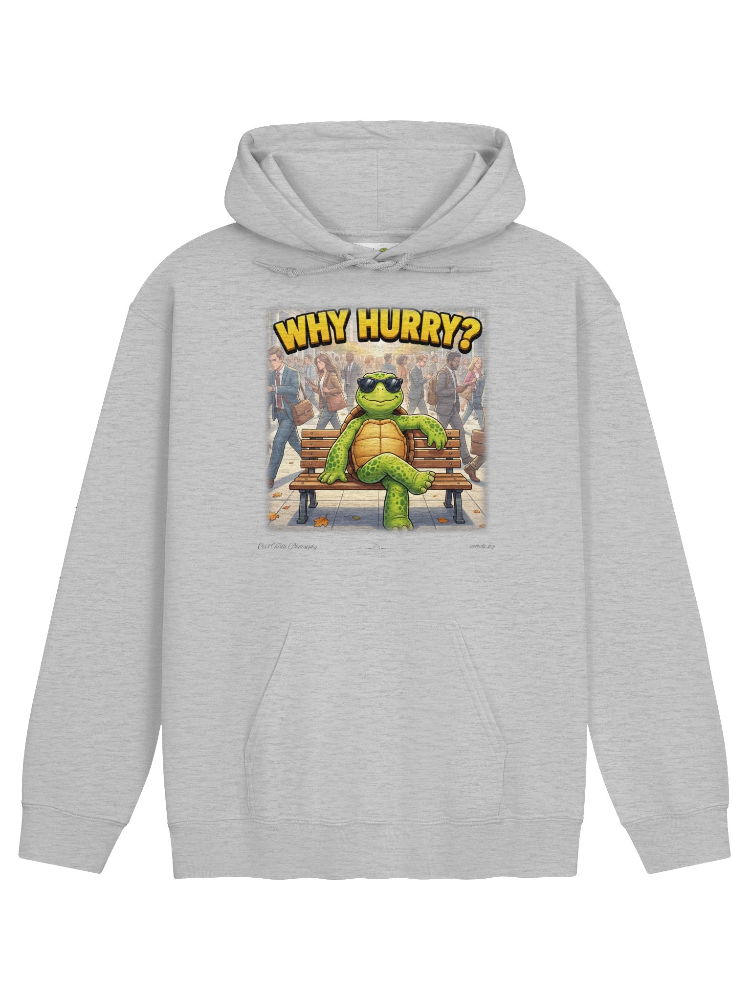 WHY HURRY? — Gildan 18500 Classic Hoodie product image (13)