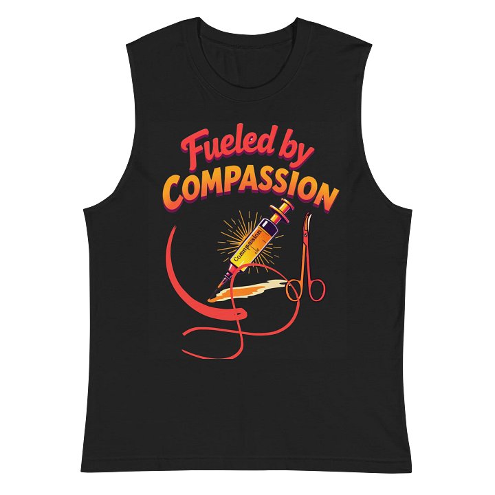 Compassion Fueled Muscle Tank product image (3)