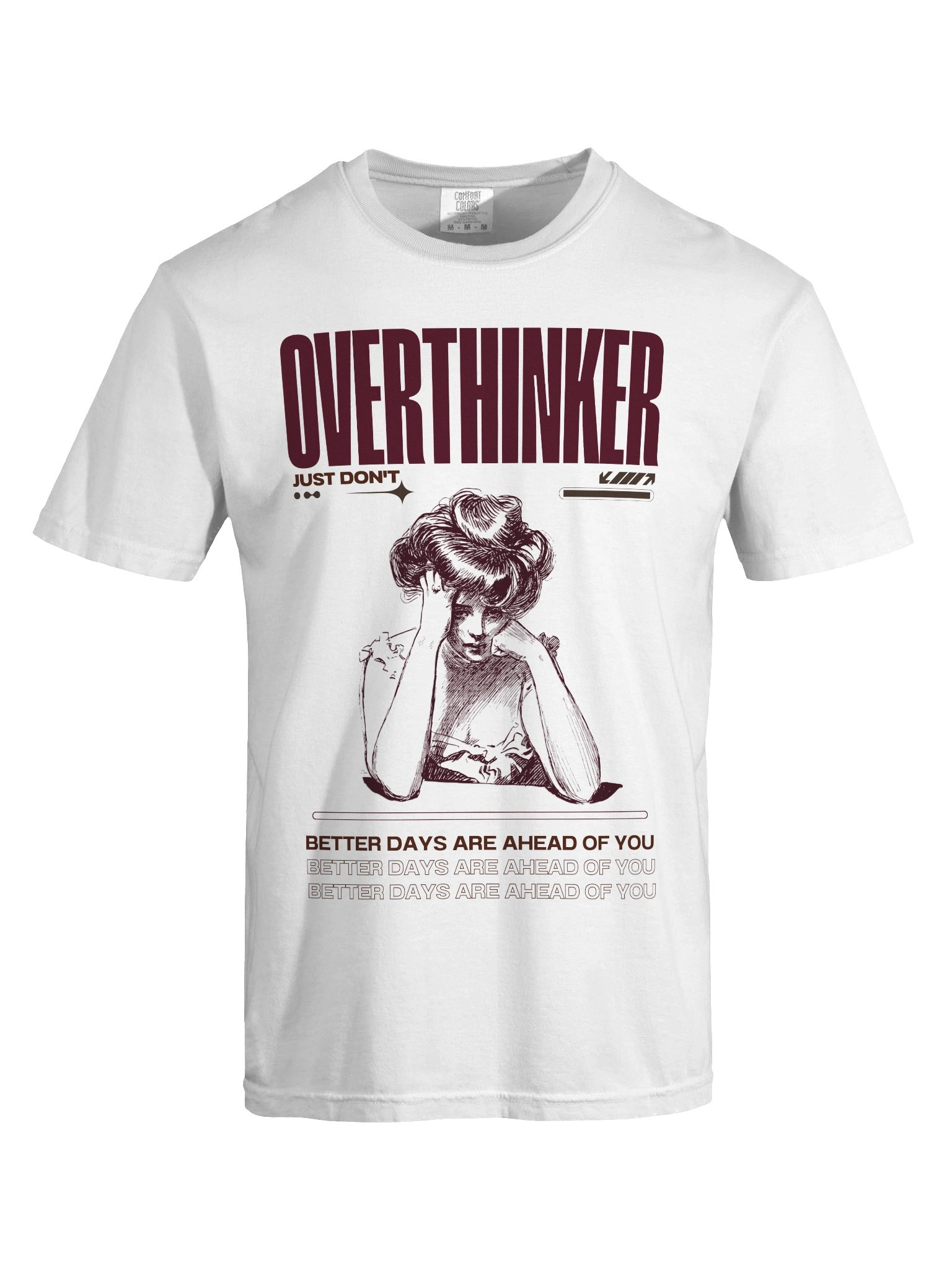 Overthinker Graphic Tee product image (57)