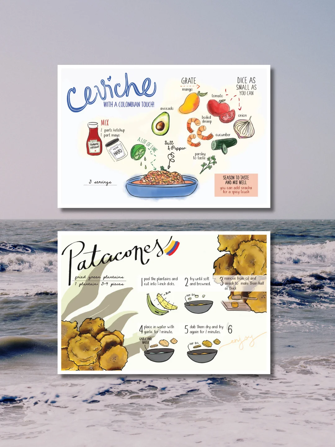 Latin-ish Postcard Collection - 57 PRINTABLE POSTCARDS product image (1)