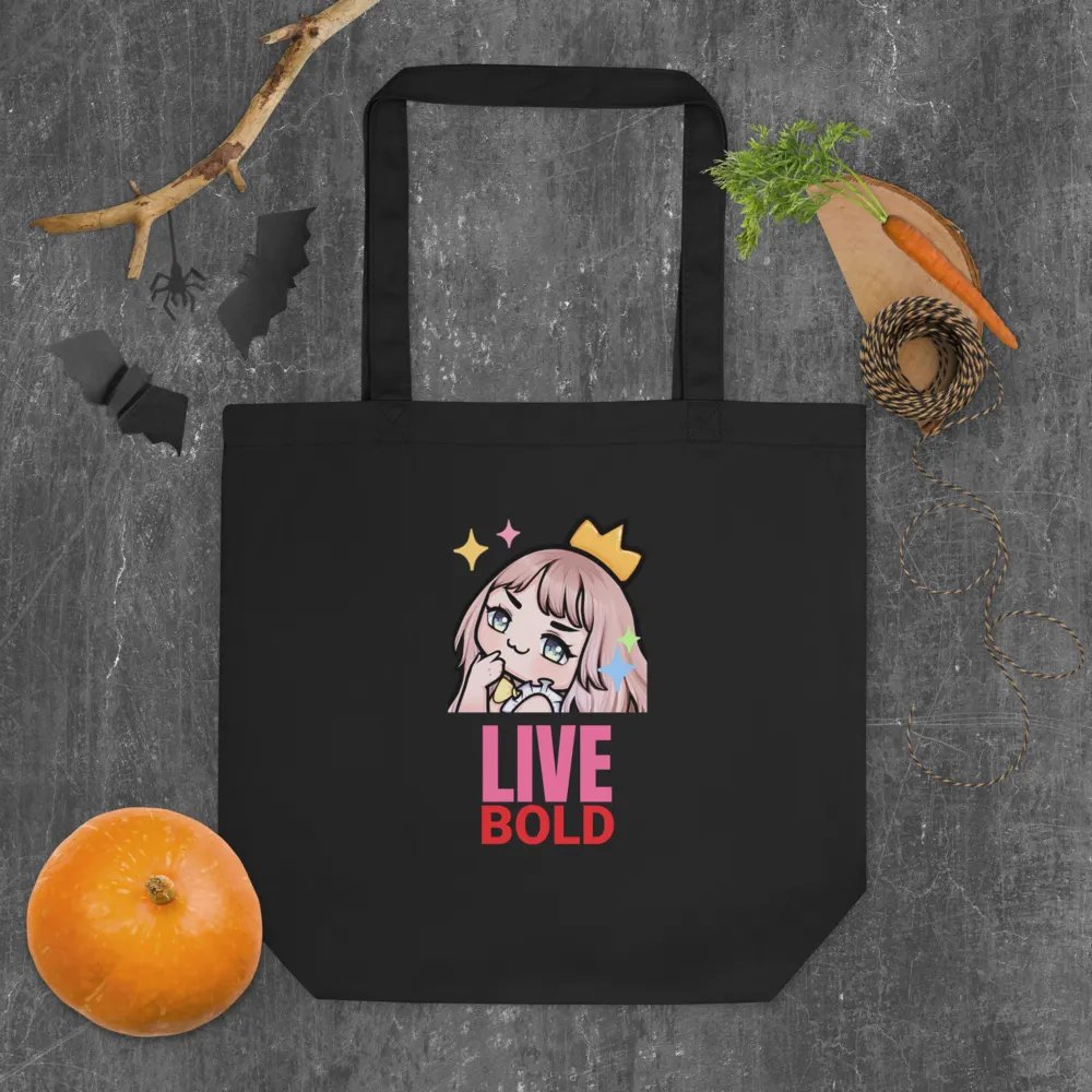 Lara Silverfox VTuber - Eco Bag Merch product image (4)