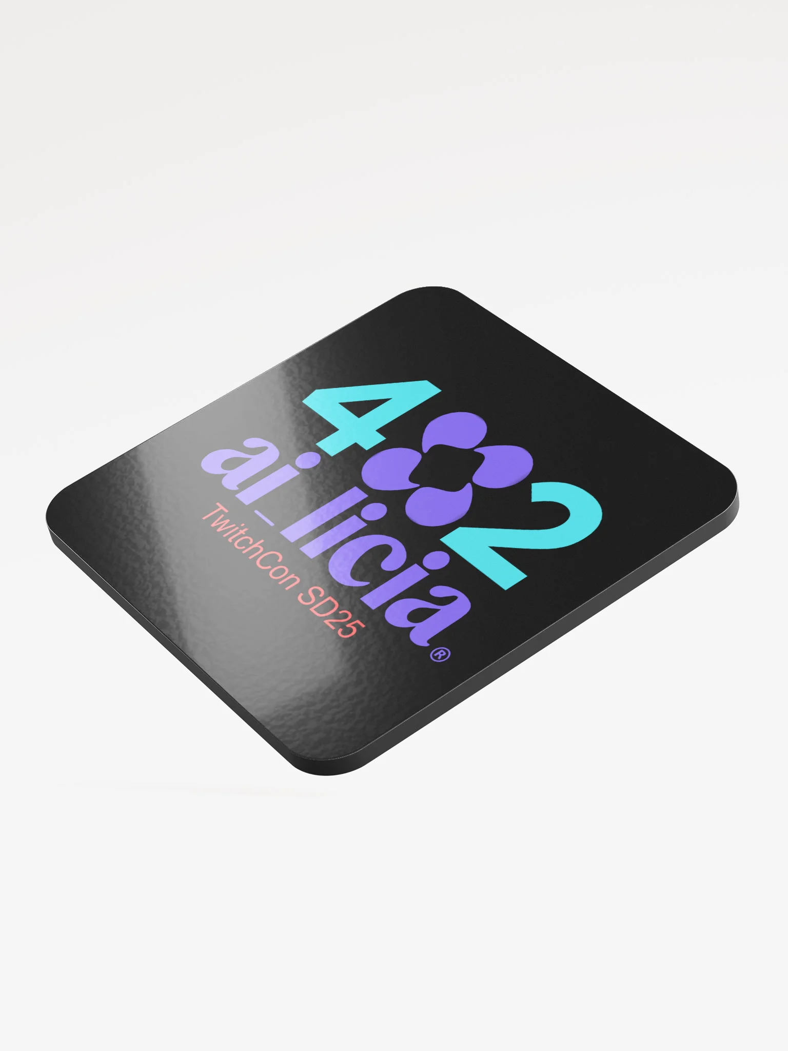 Cork Coaster 402 x ai_licia - TwitchCon SD 2025 Edition product image (3)