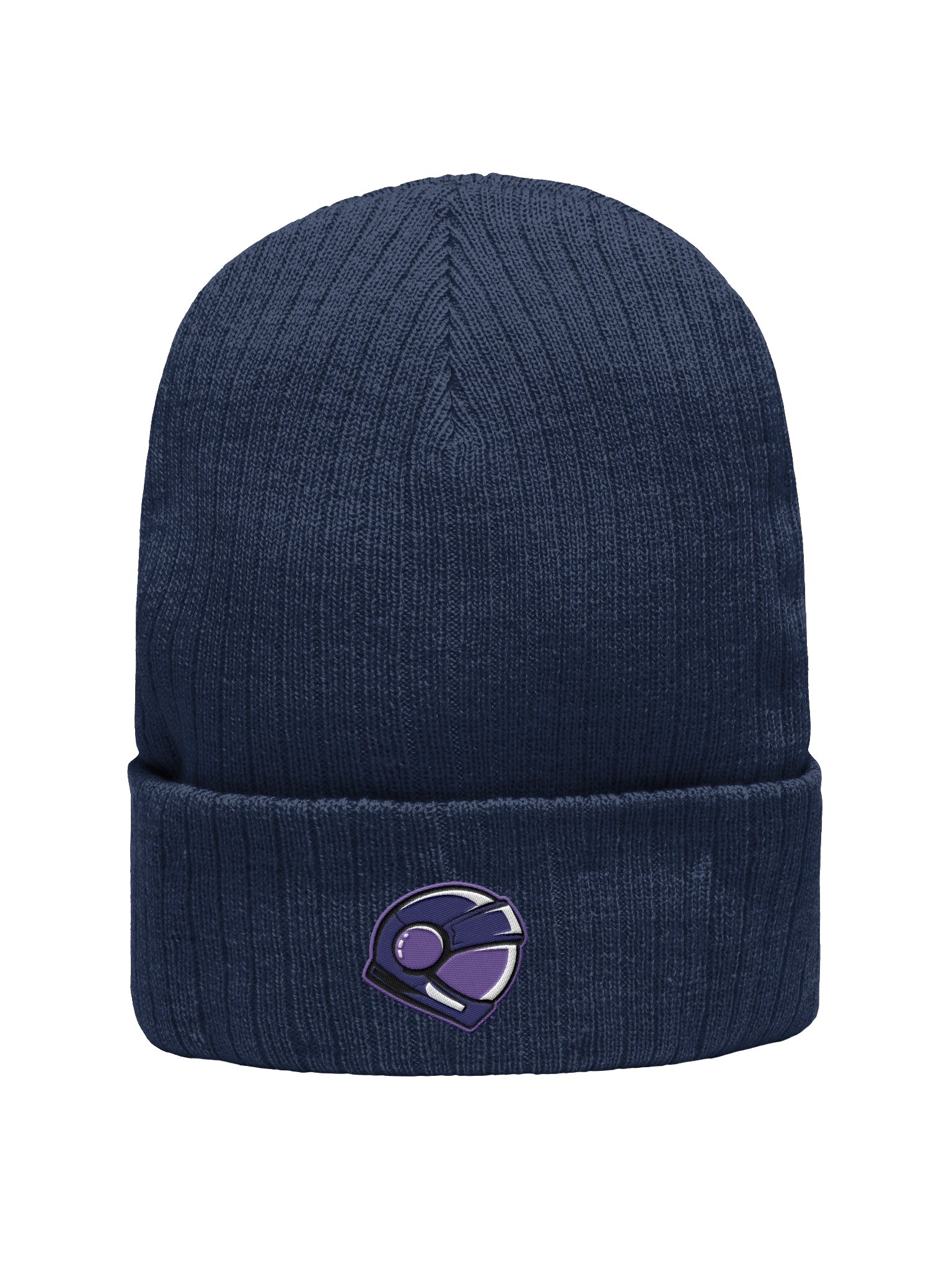 Reflective Purple Helmet Beanie product image (1)
