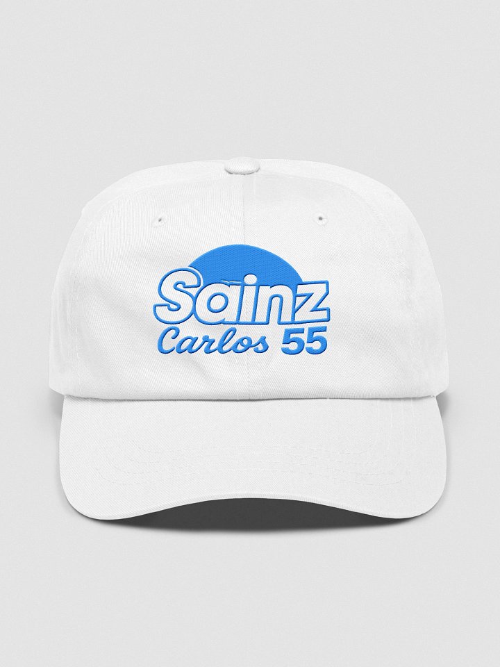 Carlos Sainz 55 F1 Dad Hat - Embroidered Fan Cap - Motorsport Driver Gear product image (1)