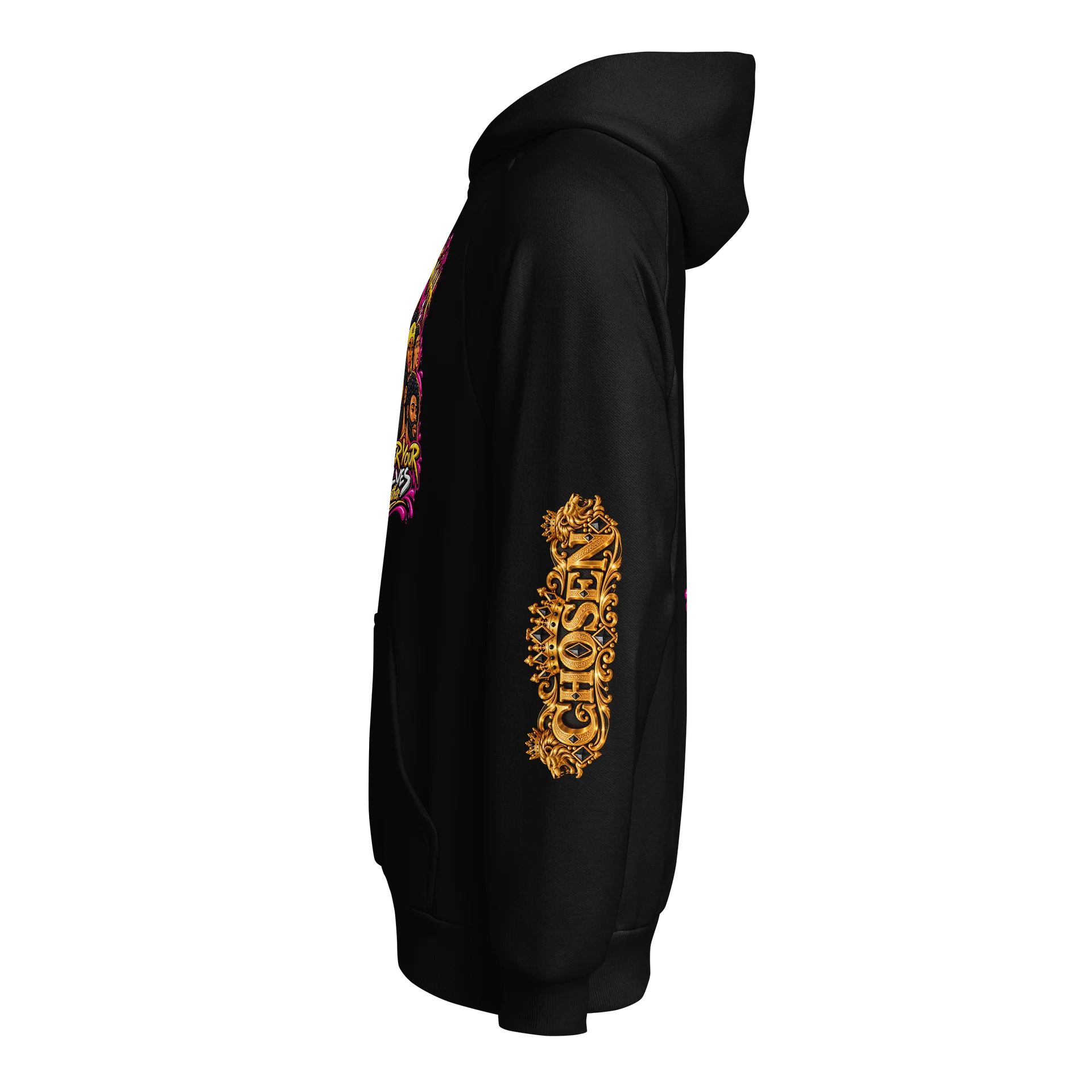 Zephaniah 2 Gather Your Selves Hoodie Pink product image (5)
