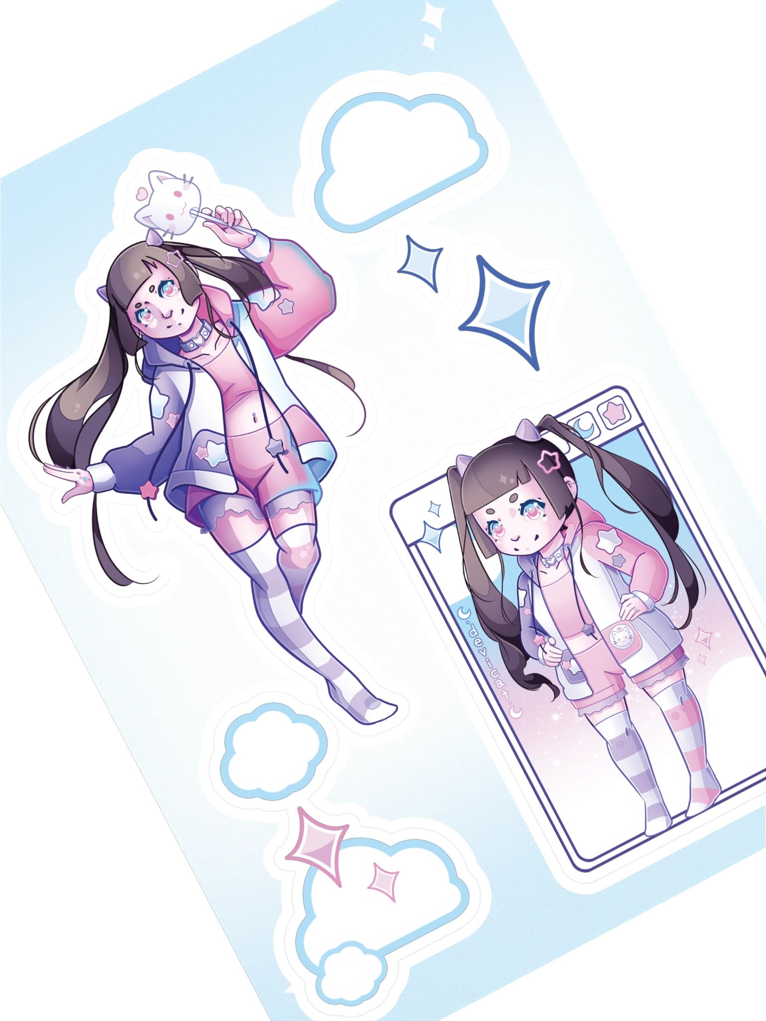 DeviCat Sticker Sheet product image (1)