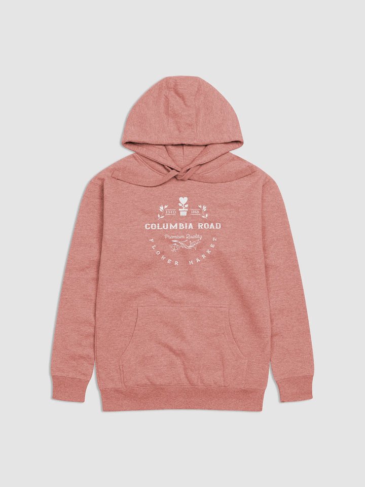 Columbia Road Market Cozy Unisex Hoodie (Pink) product image (1)