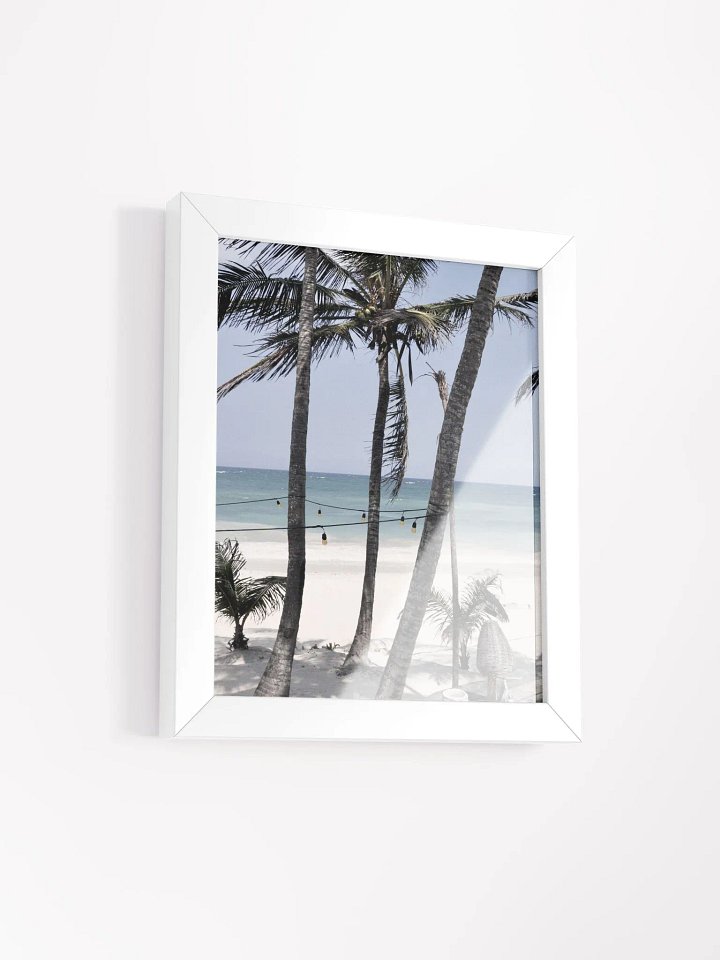 Tulum Beach - Framed High-Quality Matte Poster product image (2)