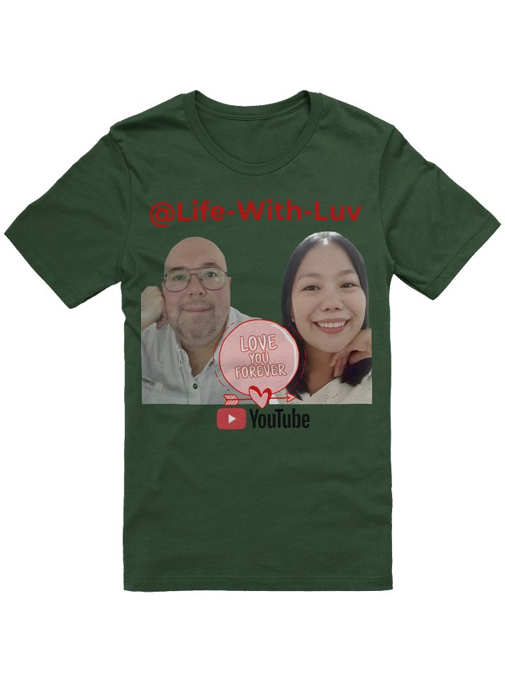 Life-With-Luv “Love You Forever” Couples Tee – Official Channel Merch product image (4)