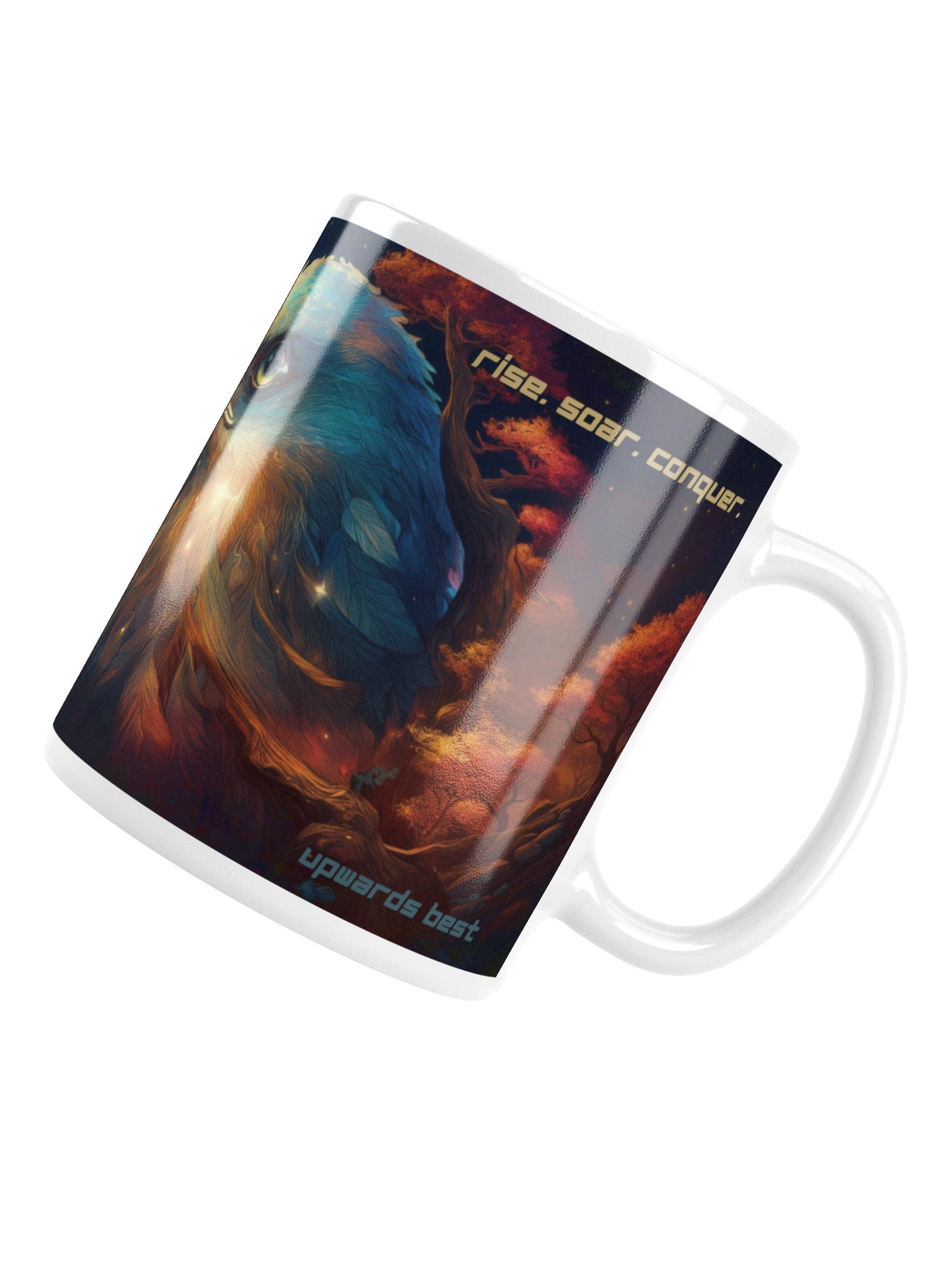 Rise. Soar. Conquer. Momentum Mug – Eagle’s Flight product image (3)
