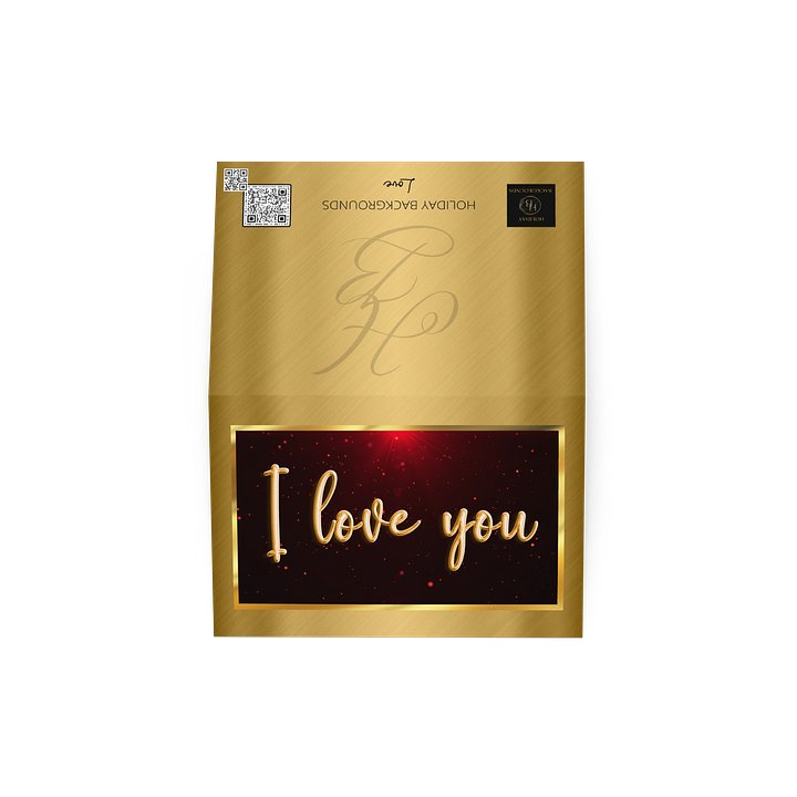 I Love You Card! product image (4)