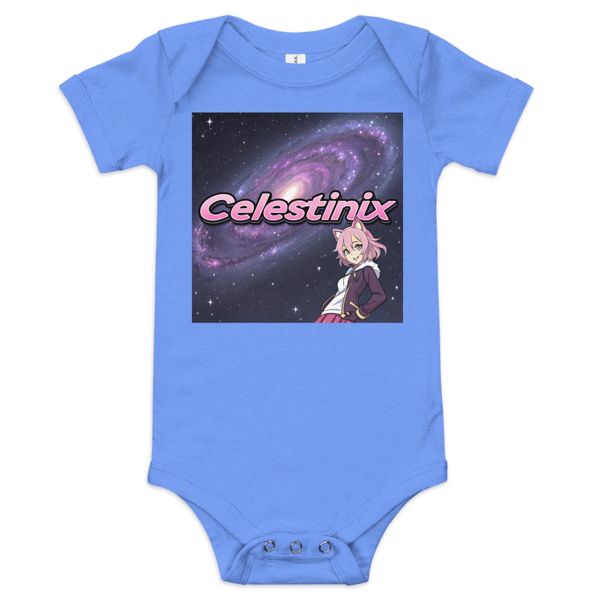 Galactic Kitty Baby Onesie product image (1)
