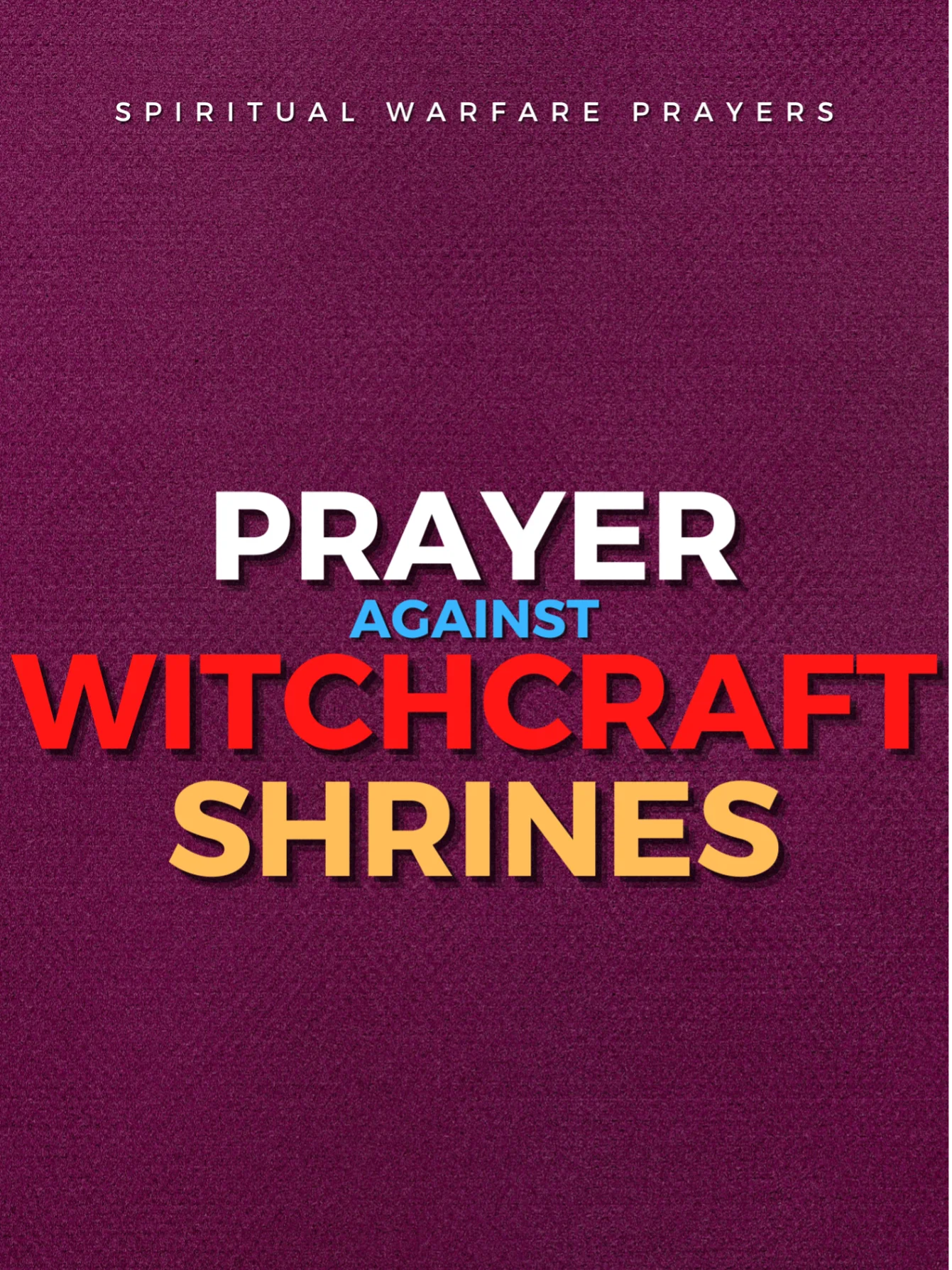 Prayer Against Witchcraft Shrines product image (1)