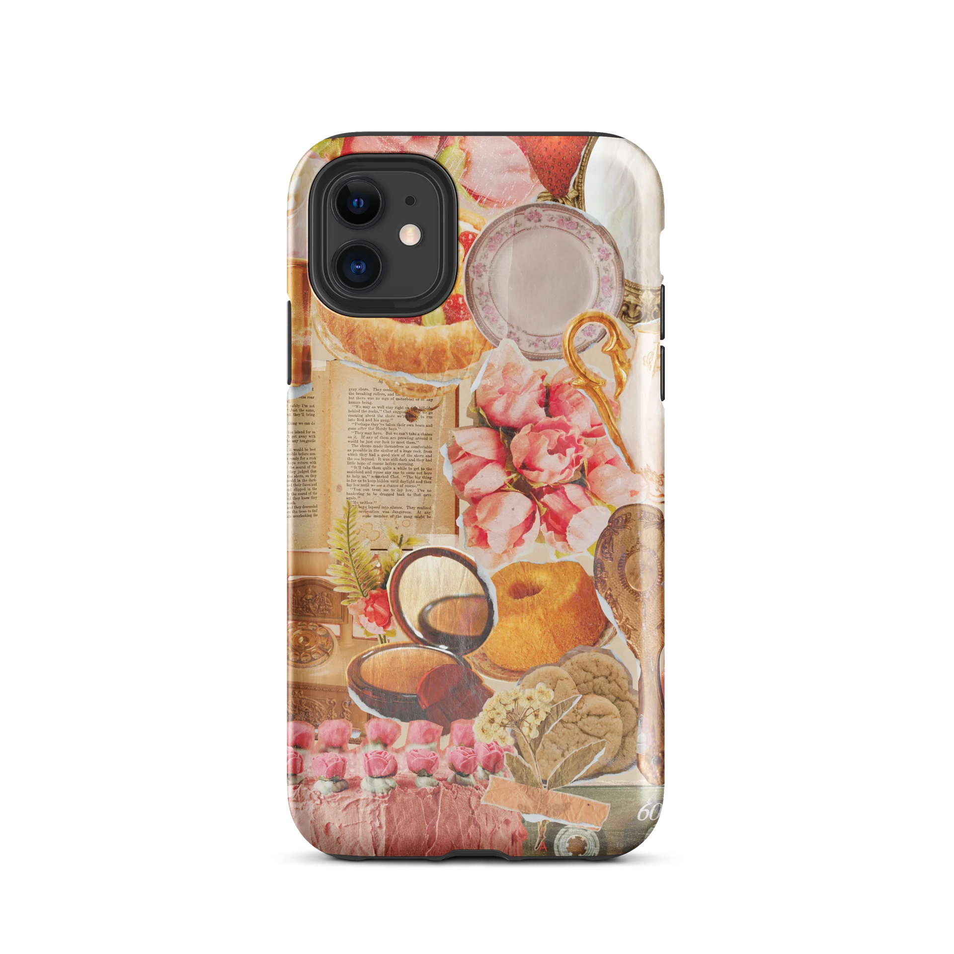 Vintage Floral Collage Romantic Art Style Phone Case product image (55)