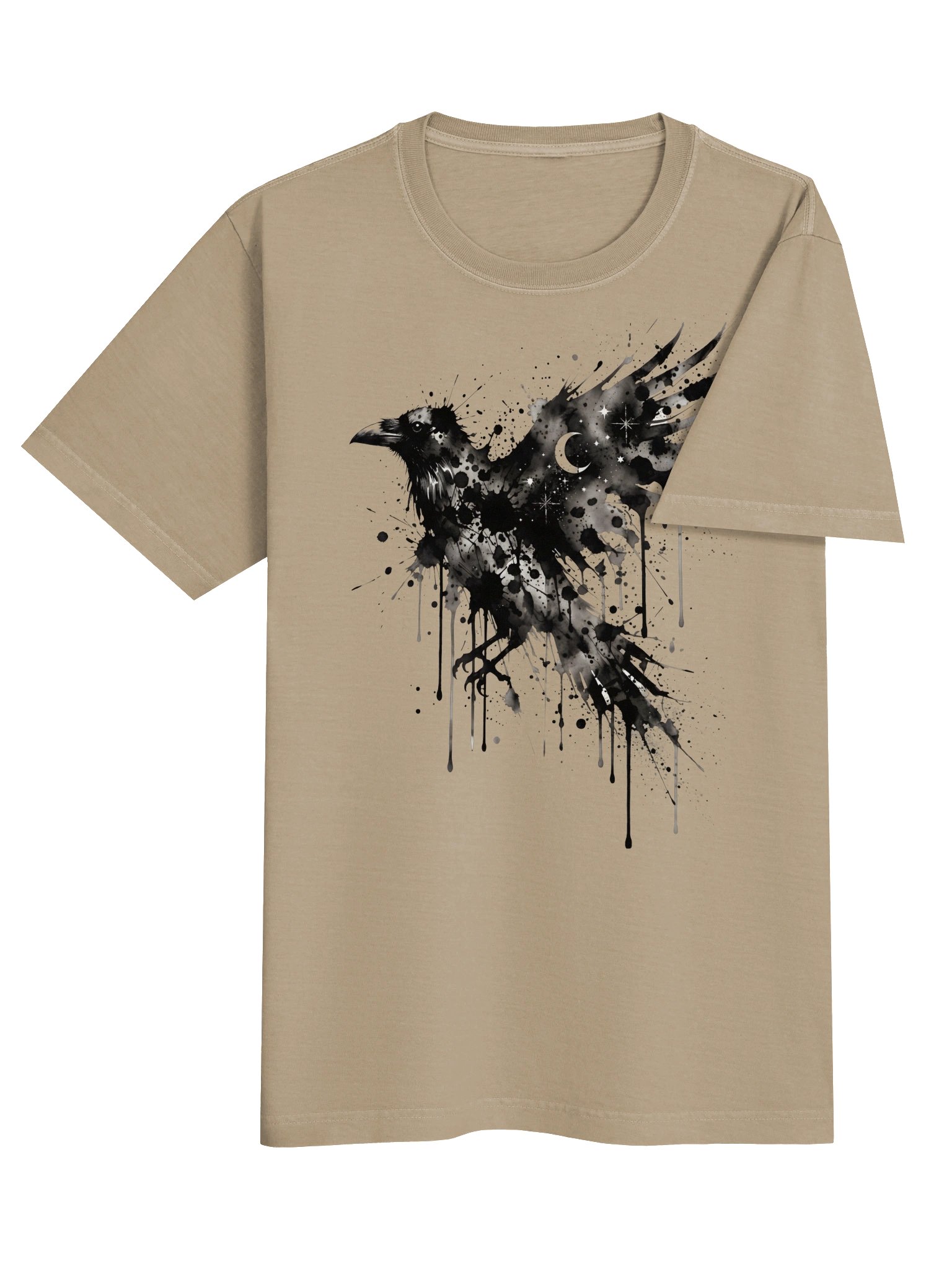 Moonlit Raven Splash Tee product image (28)