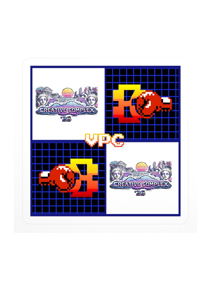 the creative complex '26 vpc fan sticker product image (2)