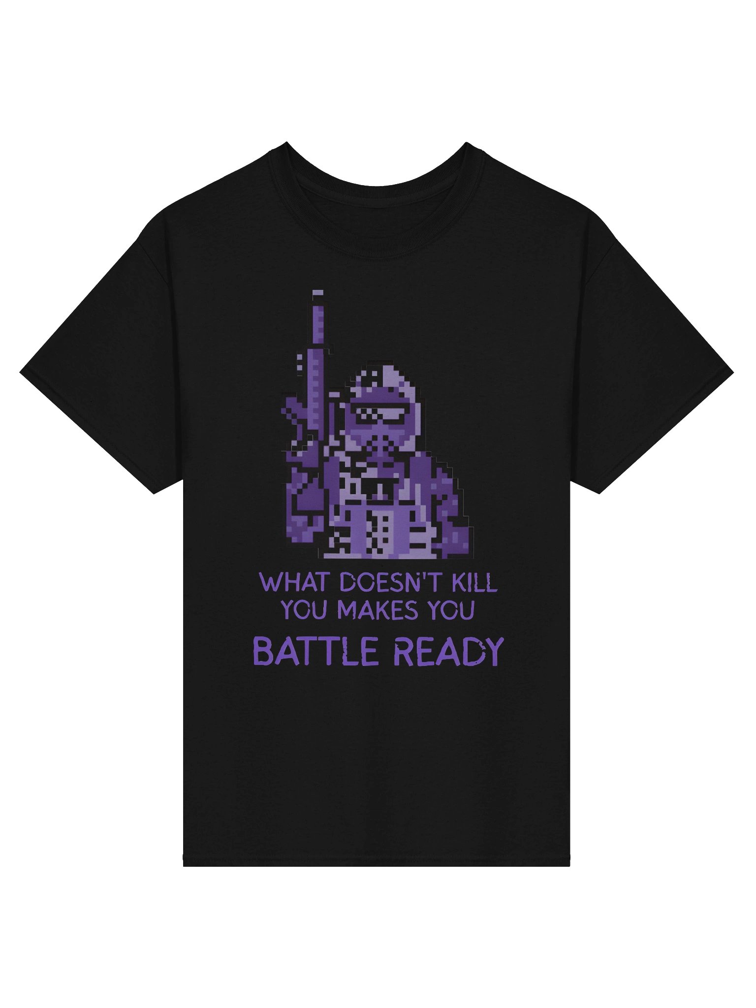 Pixelated Battle Ready Tee product image (1)