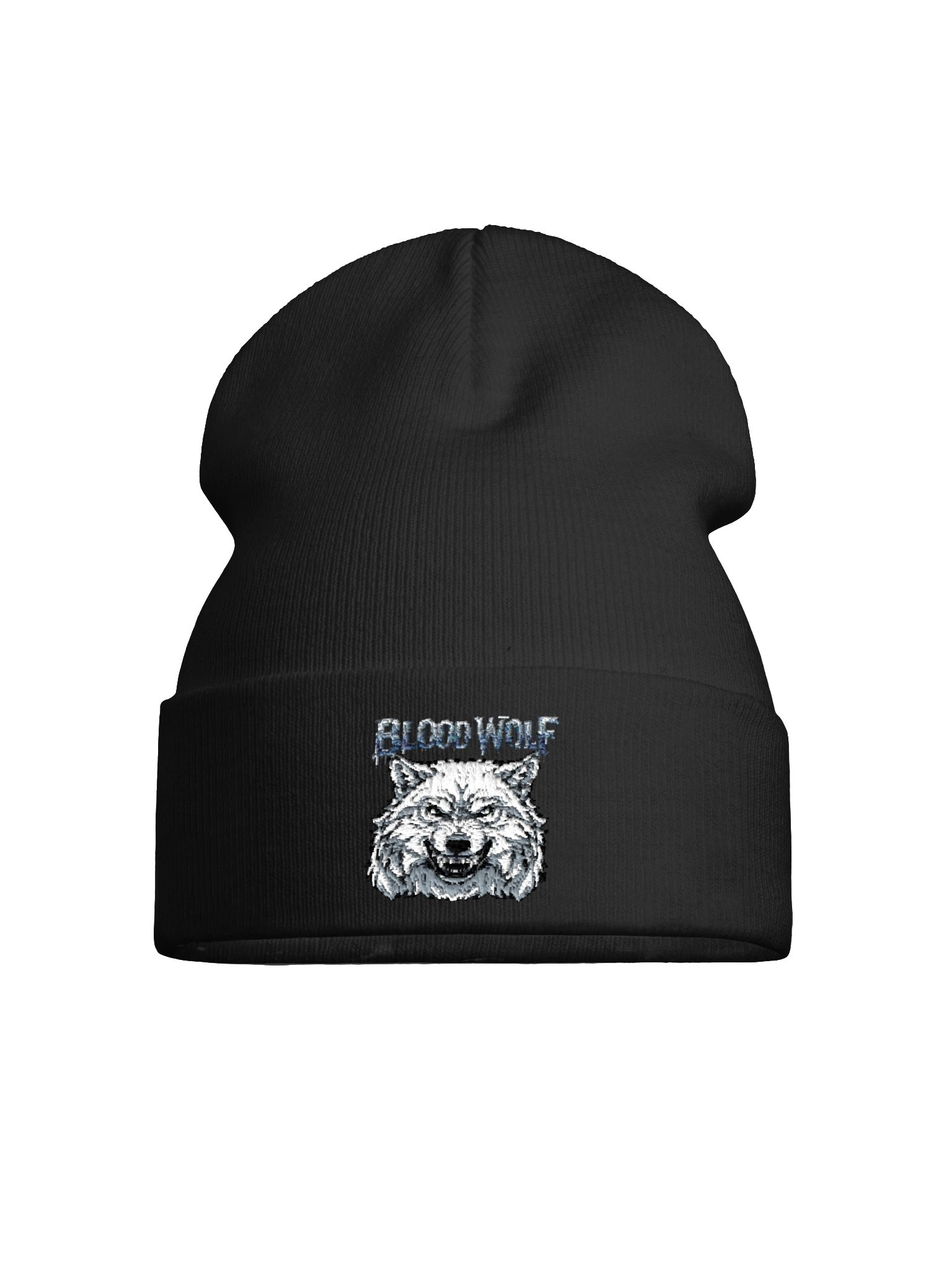 Blood Wolf Knit Beanie product image (1)