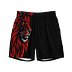 Red Mane Lion Swim Trunks