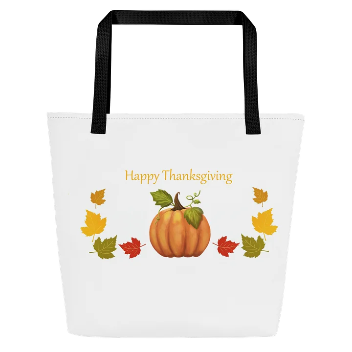 Happy Thanksgiving Tote Bag product image (1)