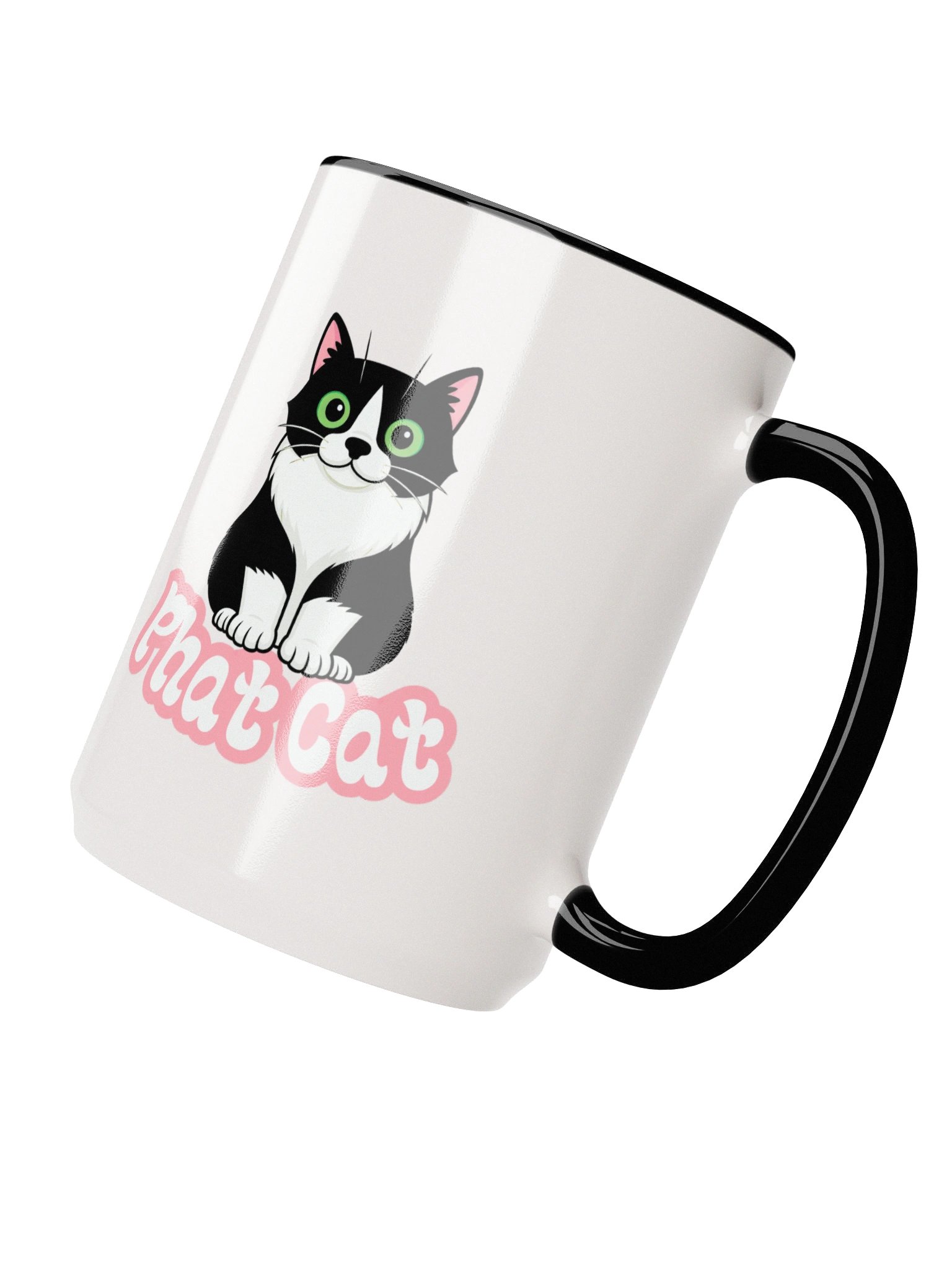 Phat Cat Mug (Pink) product image (9)
