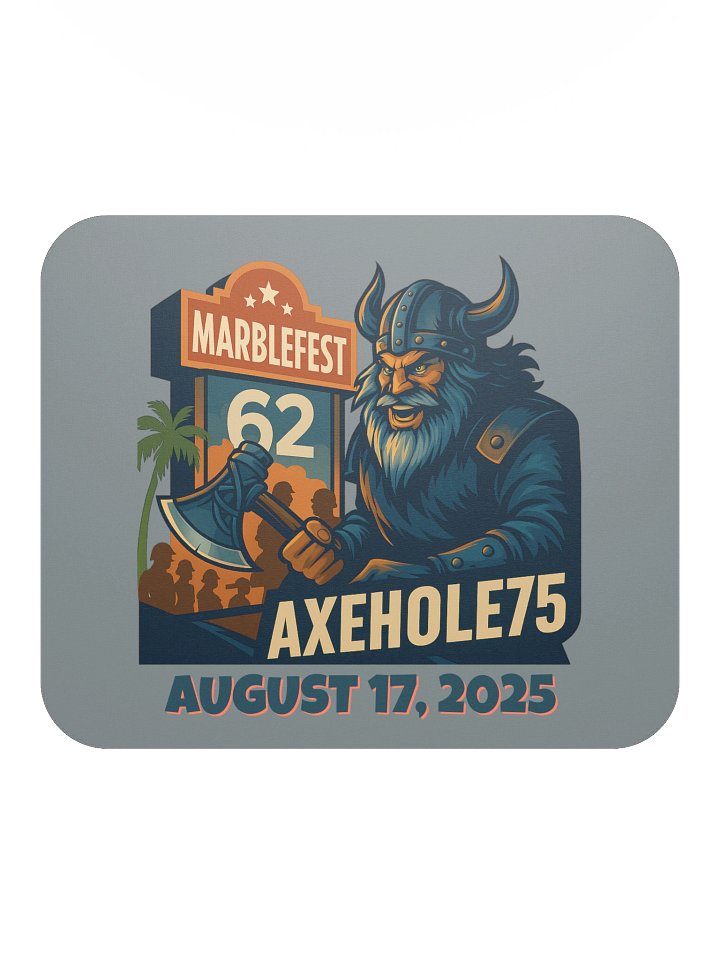 MarbleFest62 Axeh0le75 Mouse Pad product image (1)