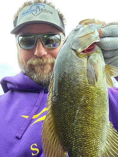 Never going to complain about a day sharing the boat with my  Dad. Beautiful fall day with a few smallmouth and listening to ...