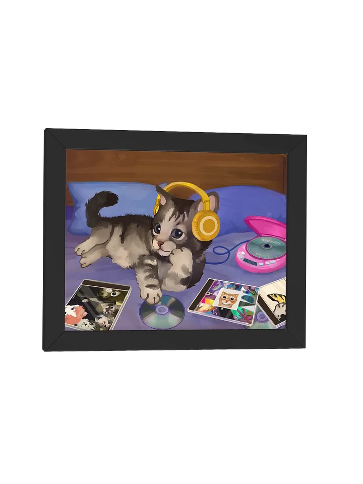 Framed poster Nostalgic Cat product image (1)