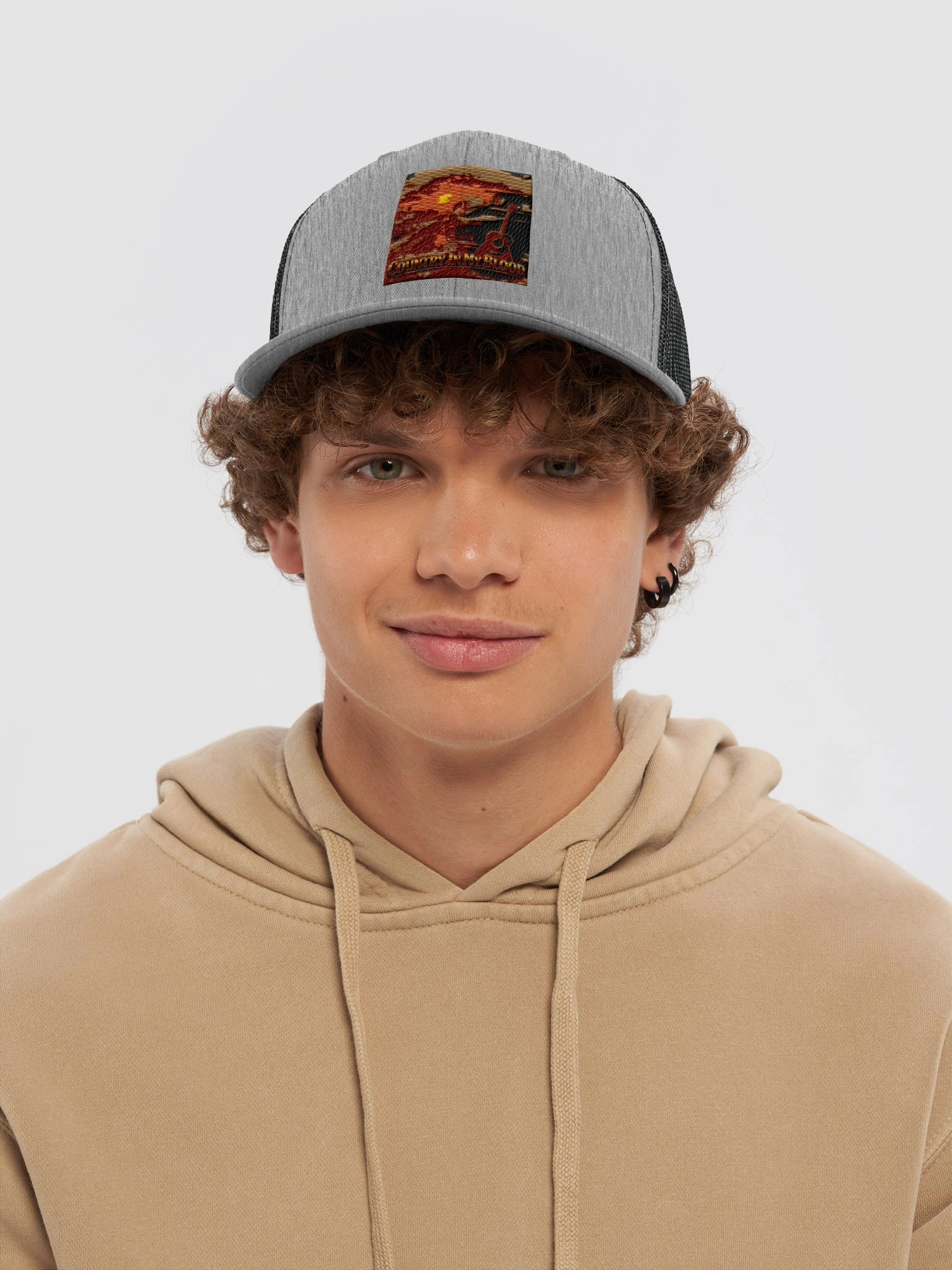 Country in My Blood Trucker Hat product image (5)