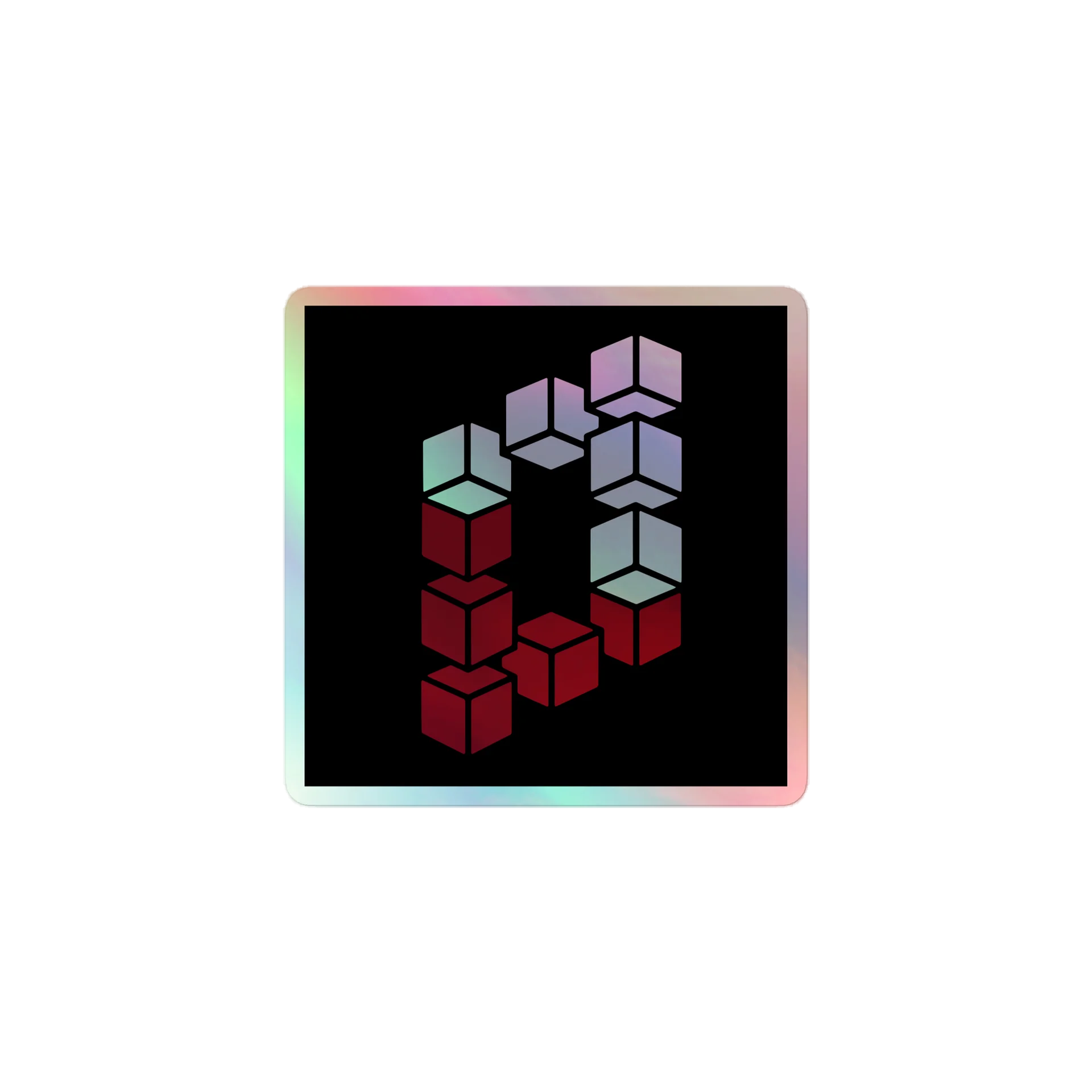 Reactokey Logo Holographic Sticker #1 product image (1)