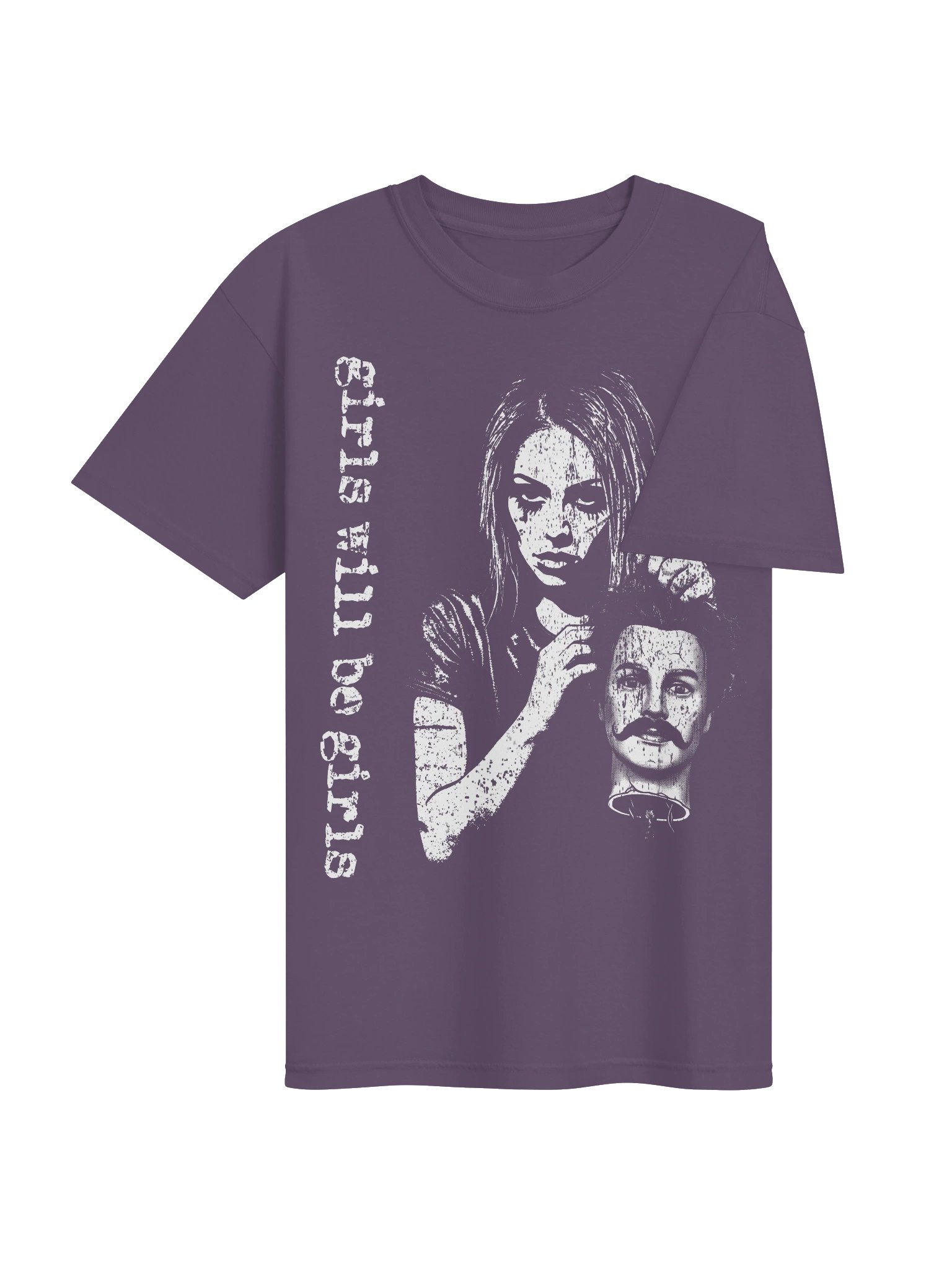 Girls will be Girls // Heavyweight Vintage Graphic Tee product image (36)