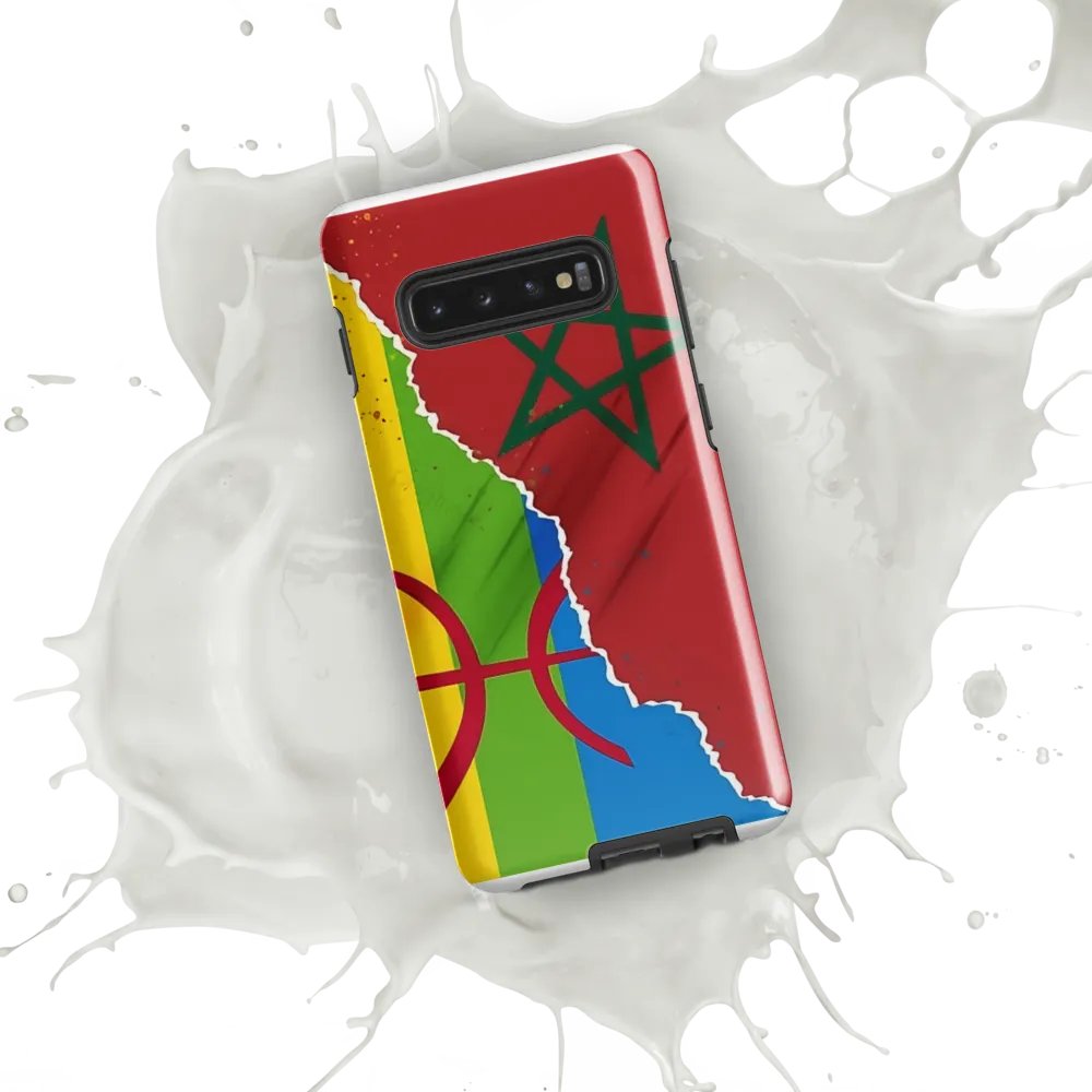 MOROCCAN-AMAZIGH Flag Samsung® Case product image (54)