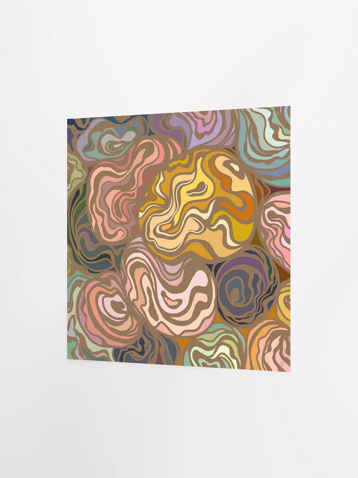 Vibrant Matte Poster Print - Stones No. 1 product image (2)