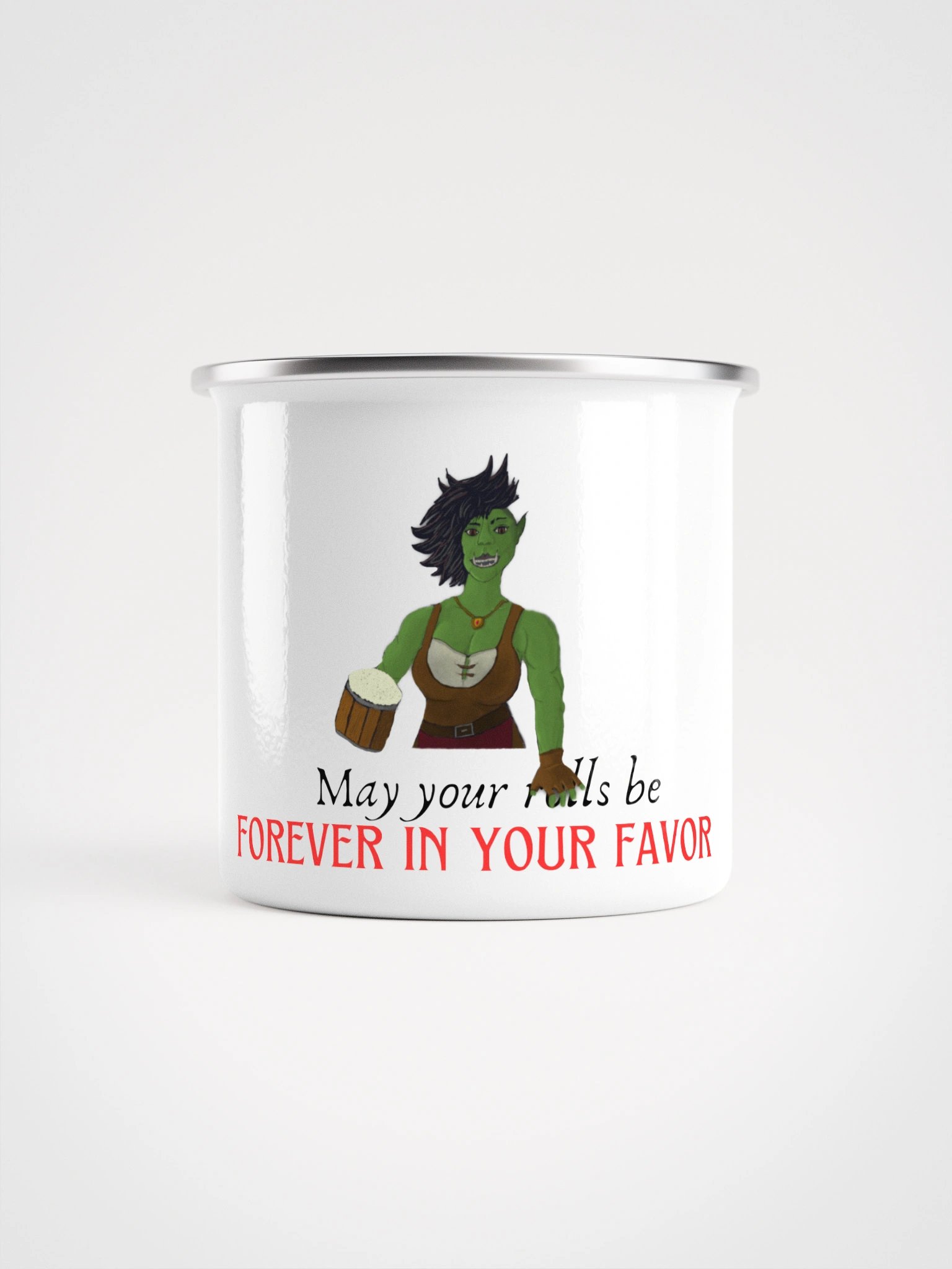 Nerdz DnD 20-Sided Die Enamel Mug product image (2)