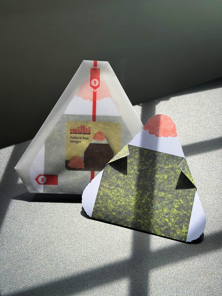 Pollock Roe Onigiri Letter Set product image (2)